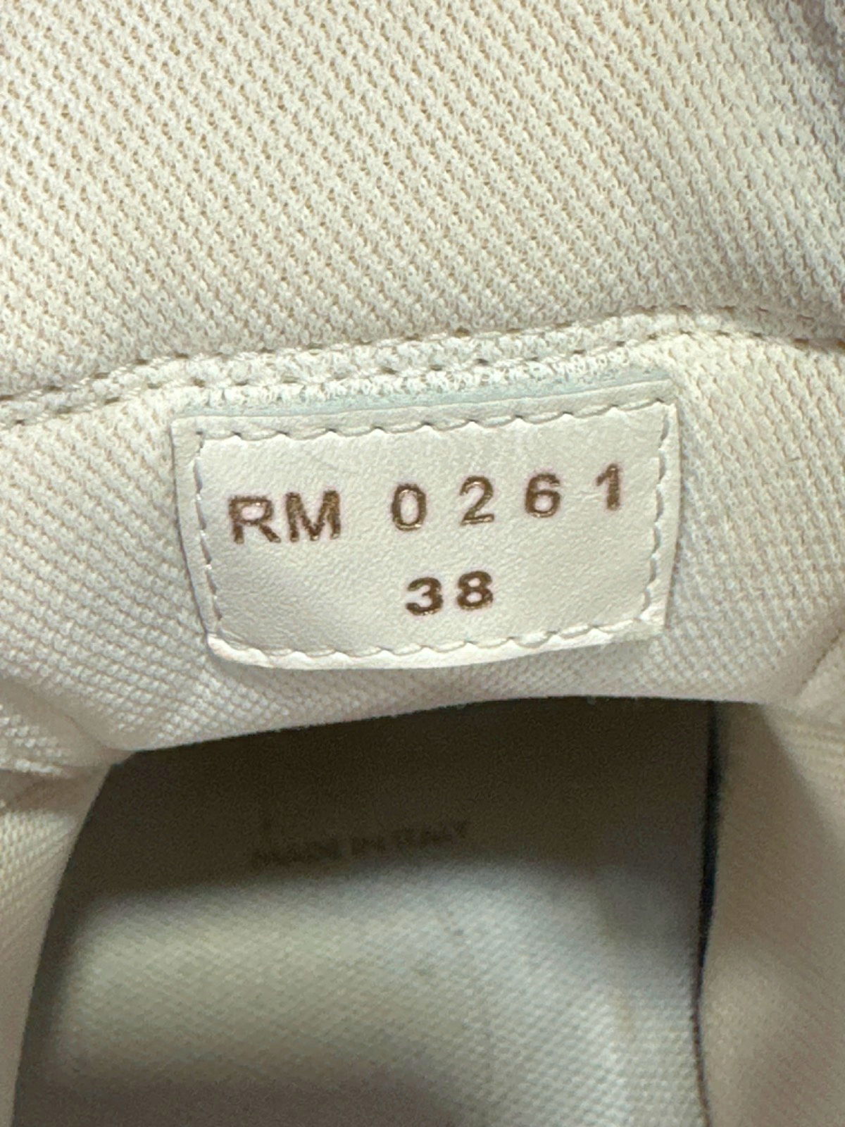 Celine White High-Top Trainers UK 5 EU 38