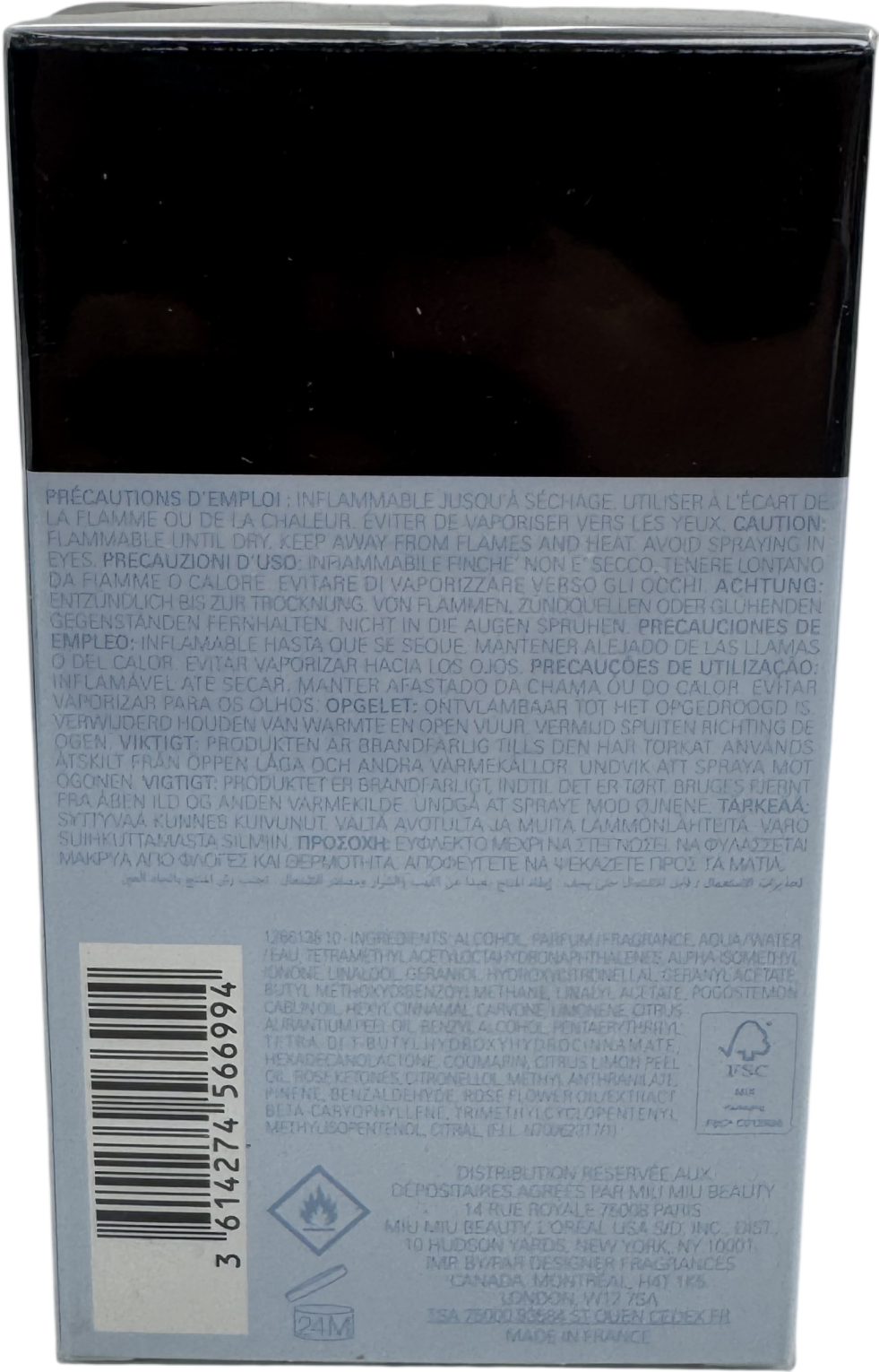 Miu Miu Miutine Eau De Parfu 50ml