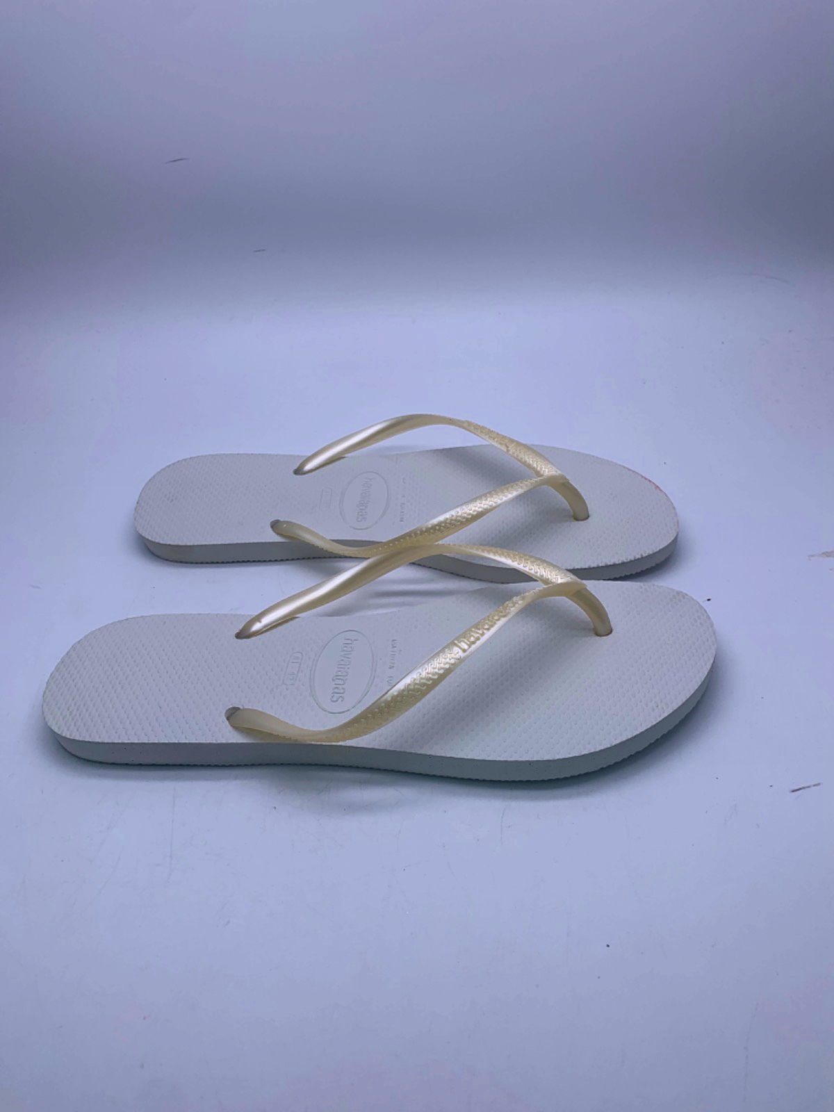 Havaianas White Slim Flip Flops EU 41/42 UK 8/9