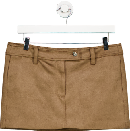 Lioness Brown Mirage Mini Skirt UK S