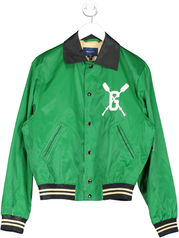 GANT Green Heritage Varsity Jacket UK S