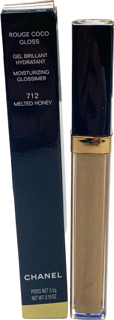 Chanel Rouge Coco Gloss Moisturizing Glossimer 712 Melted Honey 5.5g