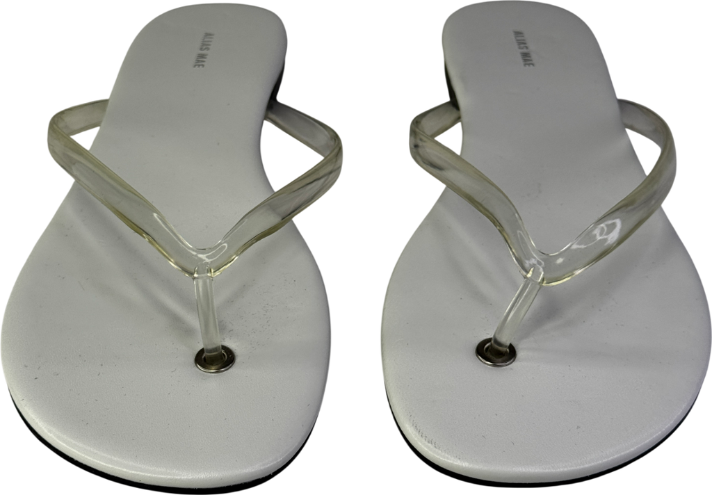 Alias Mae Henry Thong Sandals White UK 6 EU 39 👠