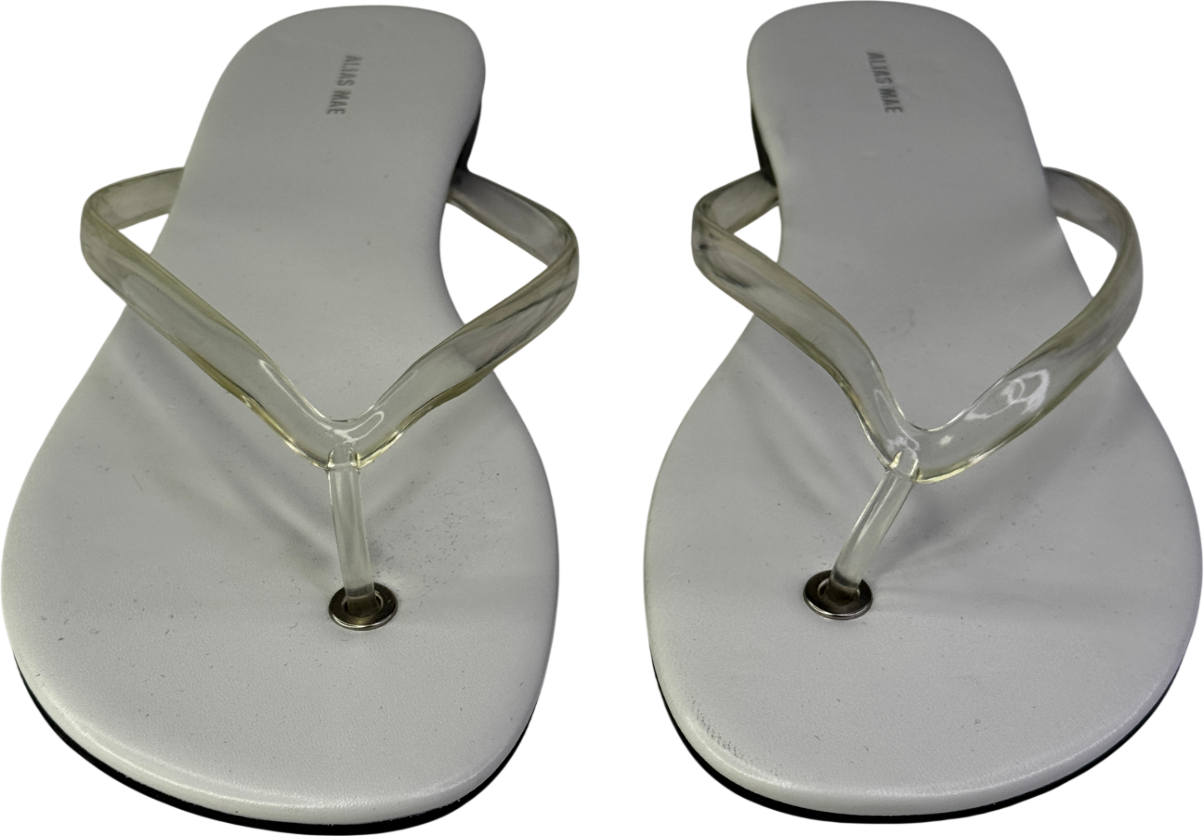 Alias Mae Henry Thong Sandals White UK 6 EU 39 👠