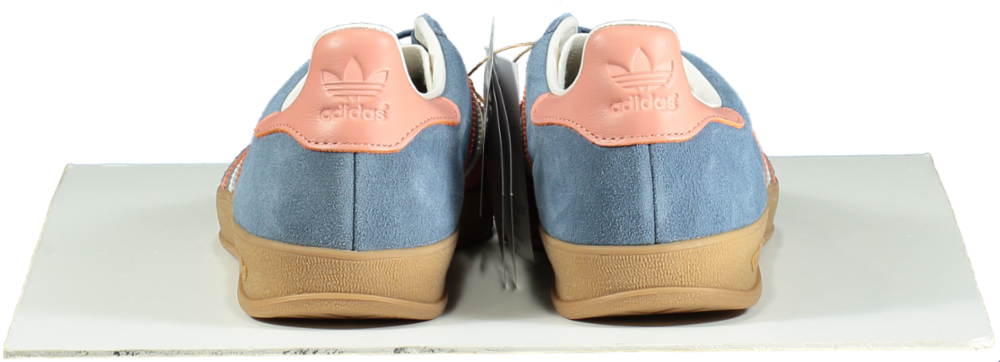 Adidas Blue and Pink Gazelle Indoor Trainers UK 10