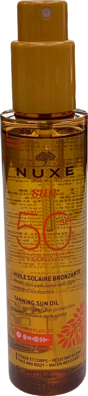 Nuxe Sun Tanning Sun Oil SPF 50 150ml