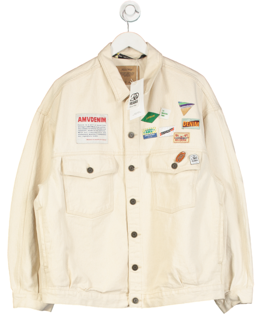 American Vintage Beige Mixte Jacket Snopdog UK S
