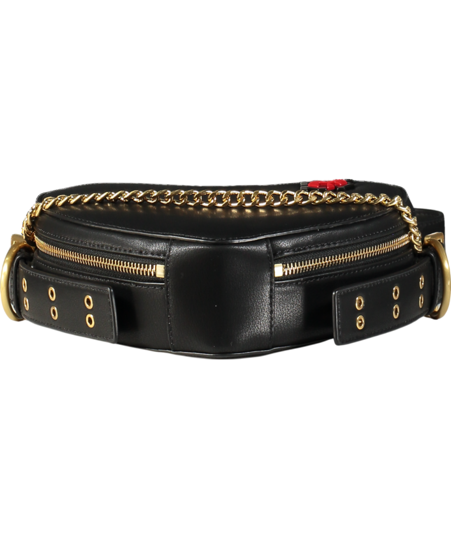 DKNY Black Heart Of NY Shoulder Bag - Black/gold