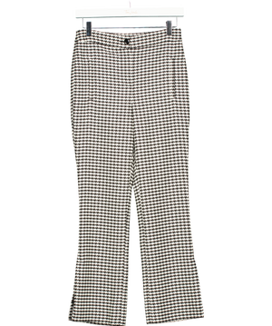 Veronica Beard Black And White Scuba Trousers UK 4