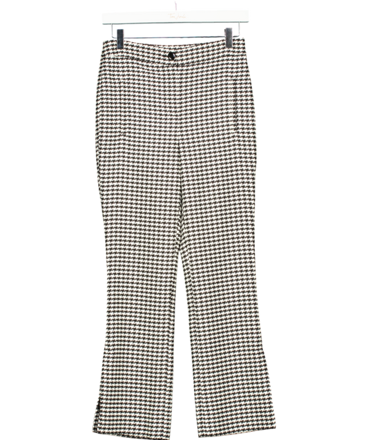 Veronica Beard Black And White Scuba Pant UK 4