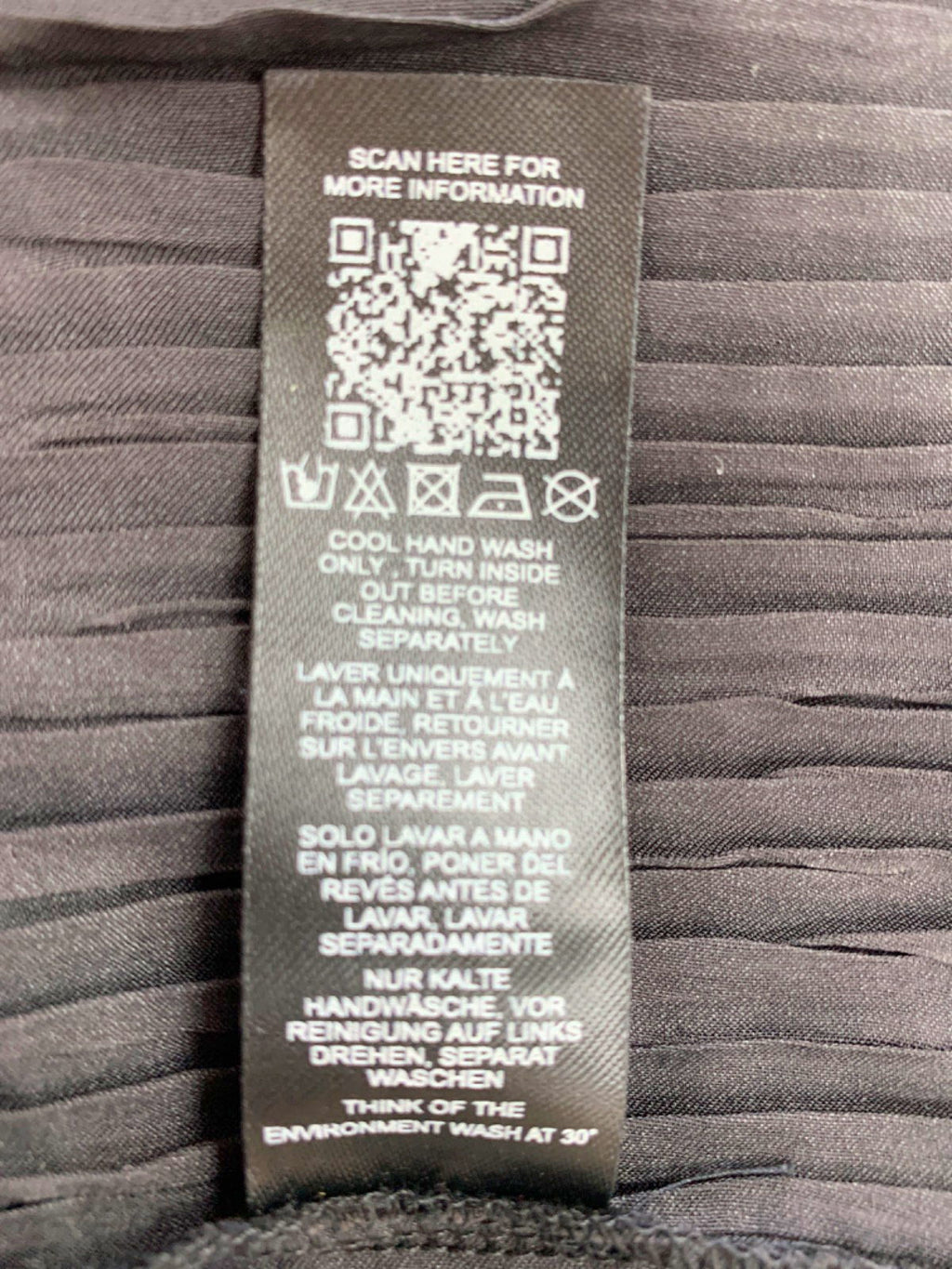 ASOS Black Sleeveless Pleated Dress UK 26