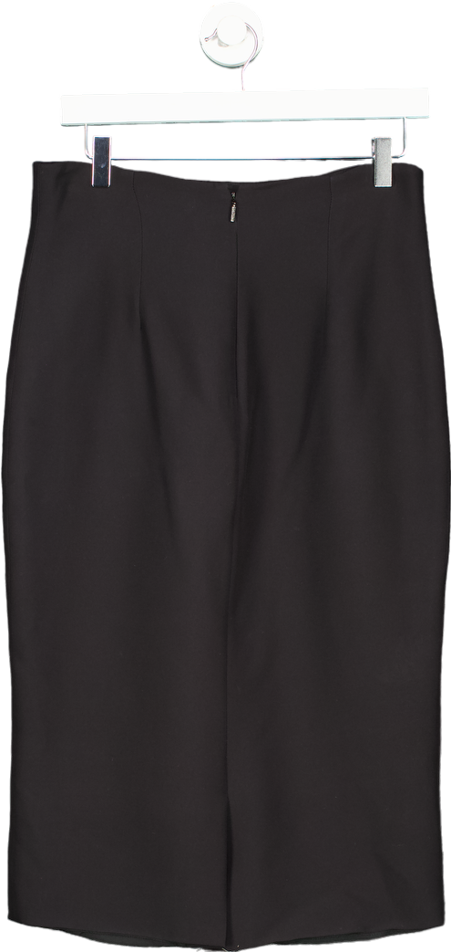Versace Black Pencil Skirt UK 10