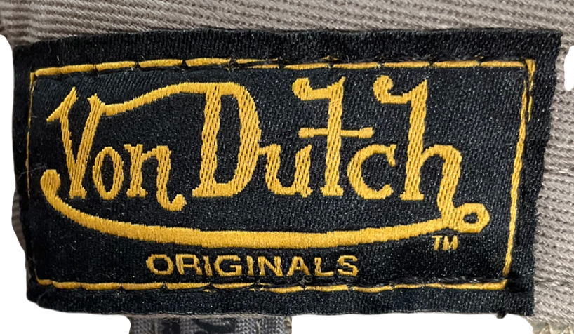von dutch Cream Stone Boston Trucker Cap One Size