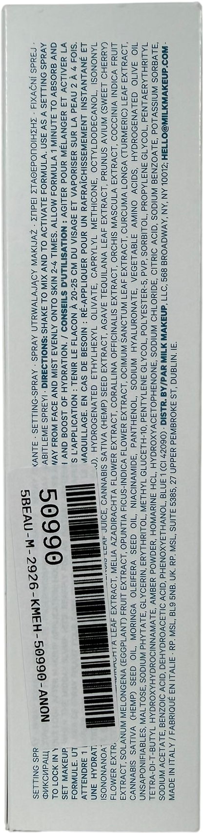 Milk Makeup Hydro Grip Dewy Makeup Setting Spray 100ml