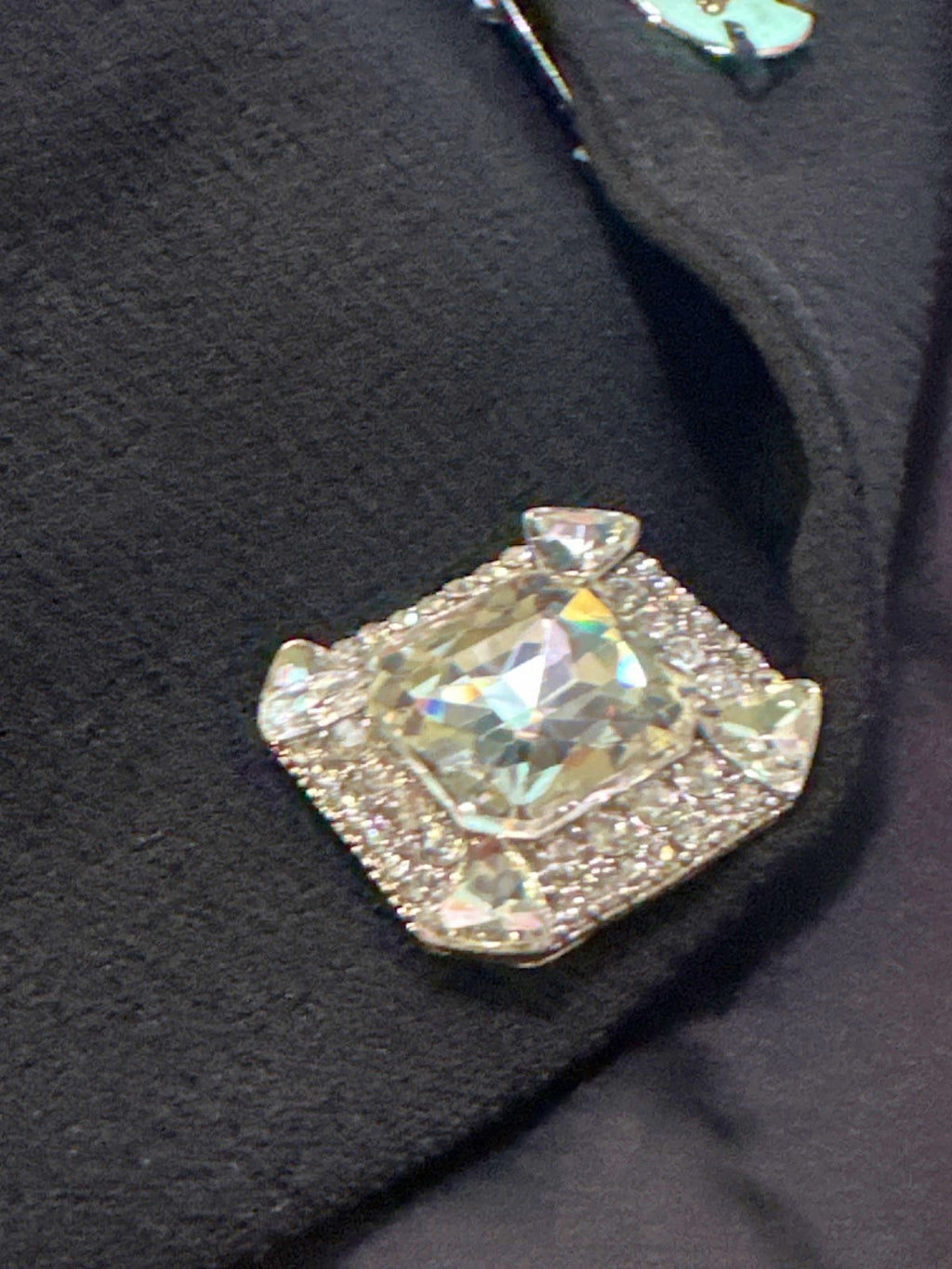 Miss Rosier Black and Pink Blazer UK S