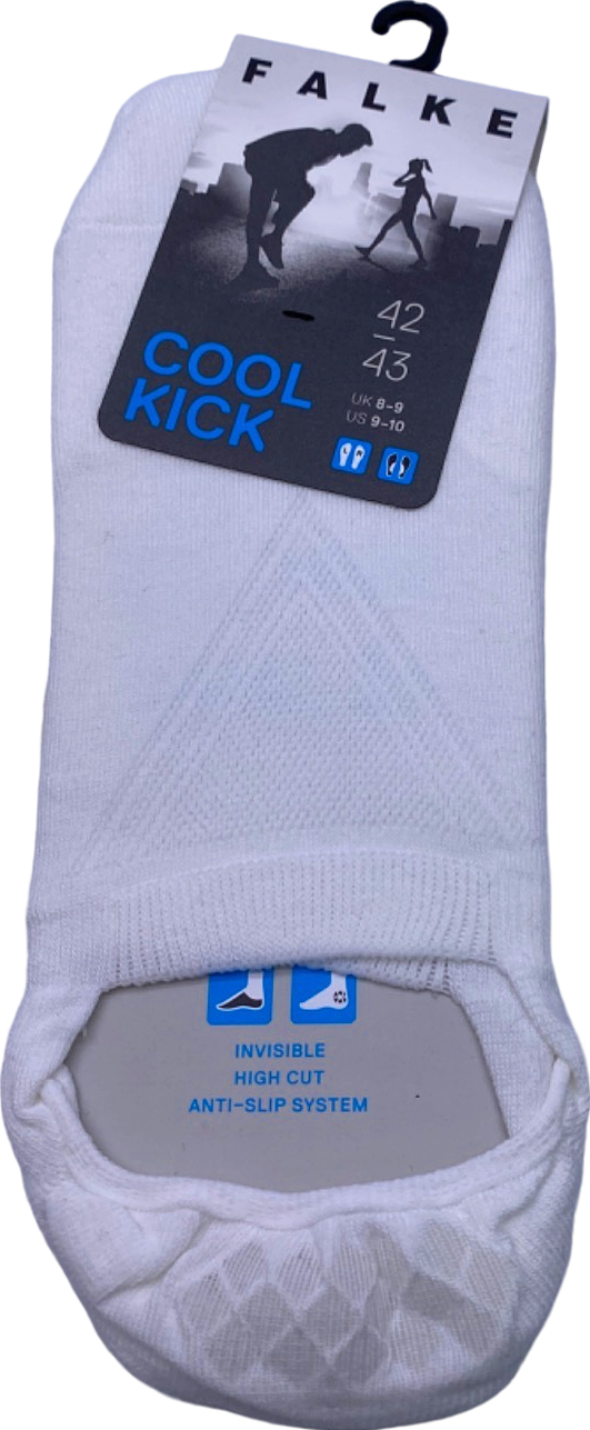 Falke White Cool Kick Socks UK 8-9