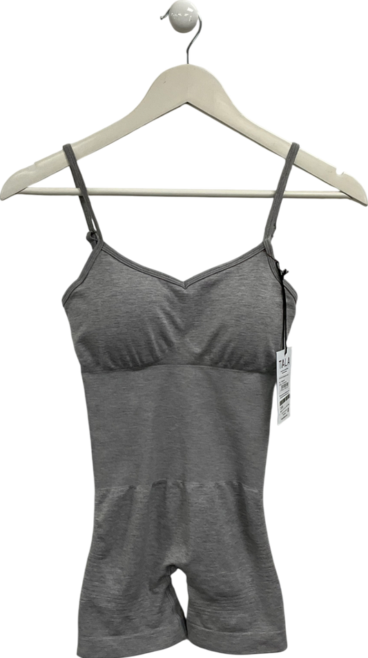 T/ALA Grey Sculpt Seamless Unitard UK S