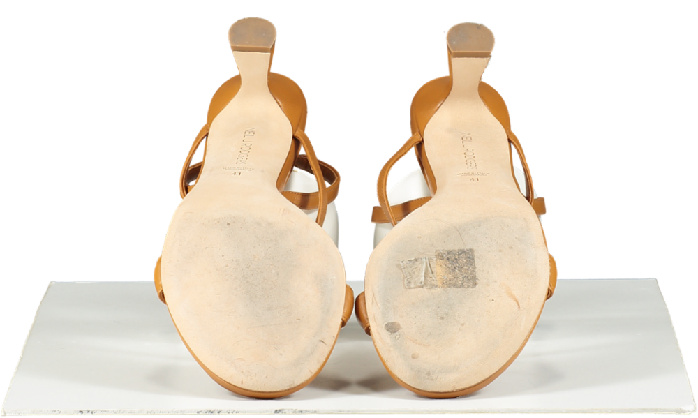 Neil J. Rodgers Brown Yin Sandal UK 8 EU 41 👠