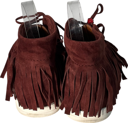 Soleil Toujours Red Tassel Shoe UK 5 EU 38 👠