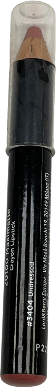 Lord & Berry Maximatte - Crayon Lipstick 3404 Undressed 1.8g