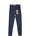 levis Blue Mile High Super Skinny Jeans W25