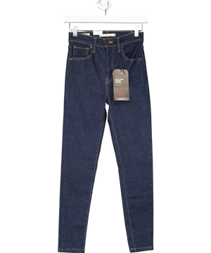 levis Blue Mile High Super Skinny Jeans W25