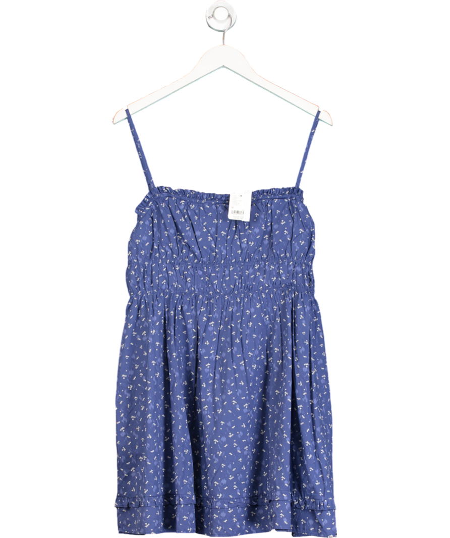 Free People Blue Gabby Mini Dress UK M