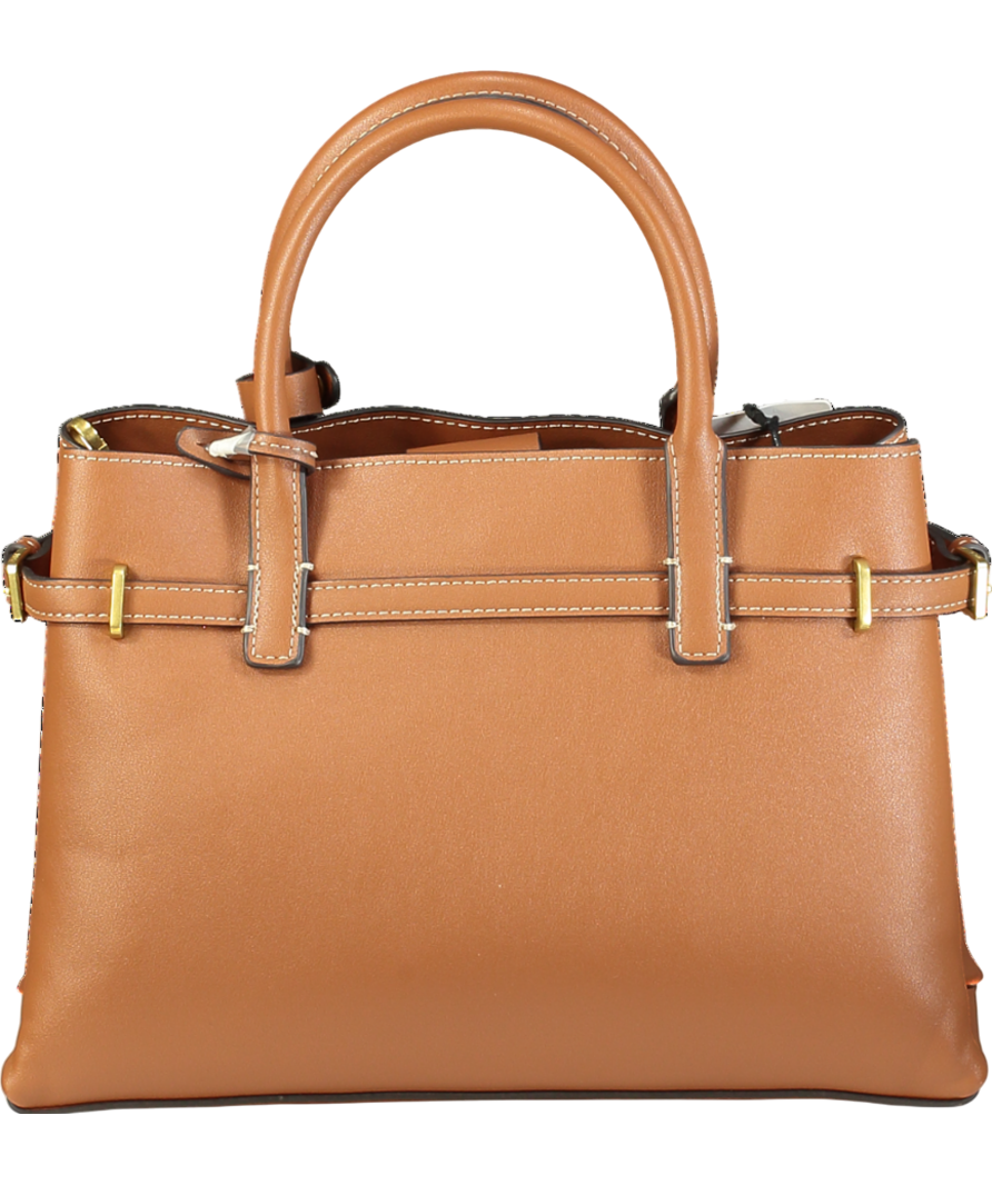 Mango Brown Medium Crossbody Grab Bag