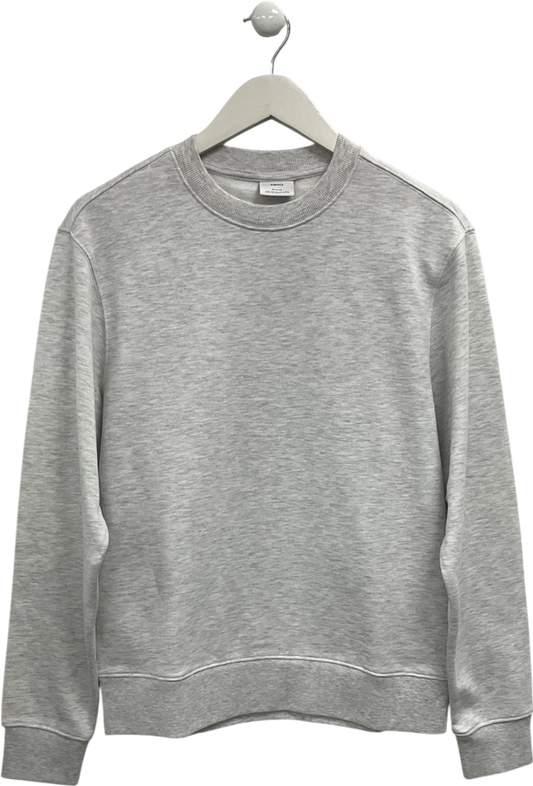 MANGO Grey Crew Neck Sweater UK XS