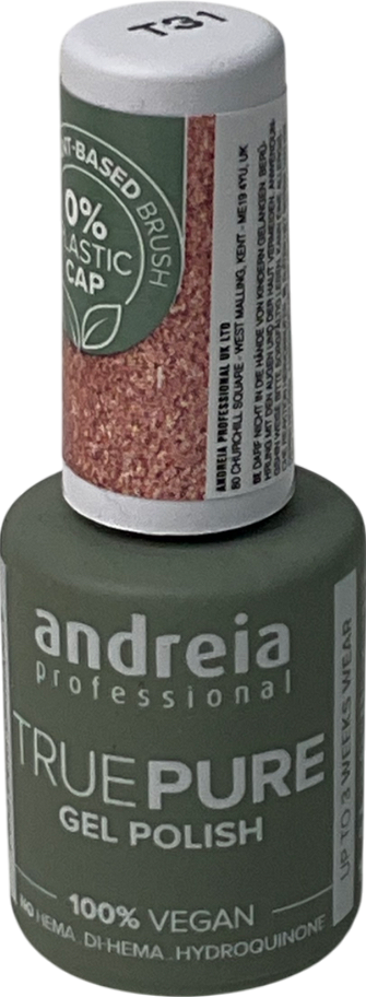 andreia 100% Vegan, Hema Free Gel Polish T31 10ml