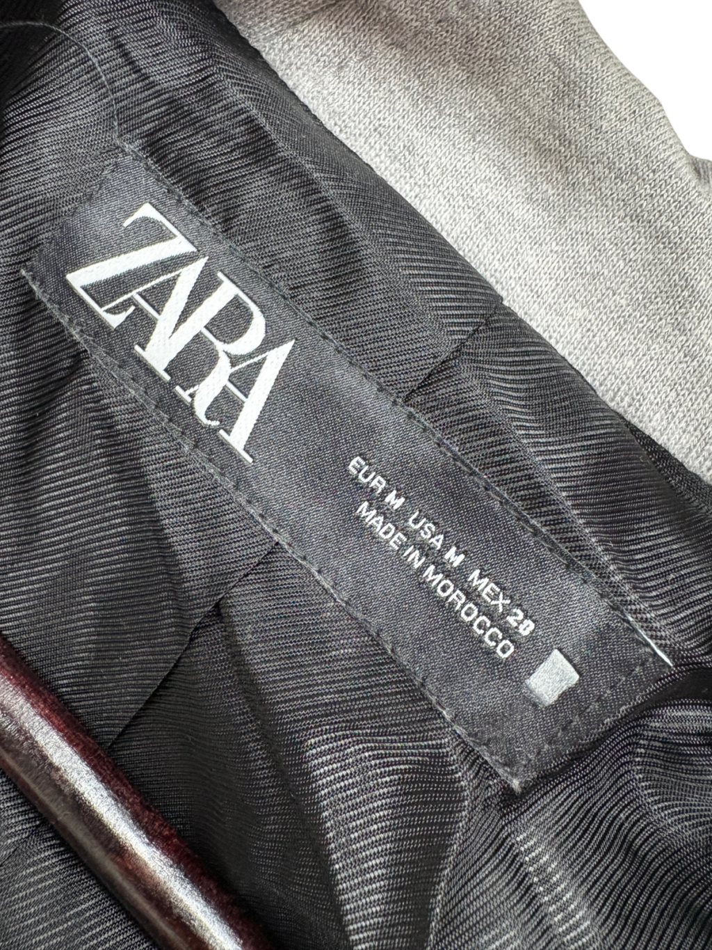 ZARA Black Hoodie Blazer UK M