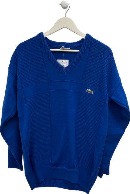 Lacoste Blue Relaxed Fit Sweater UK L