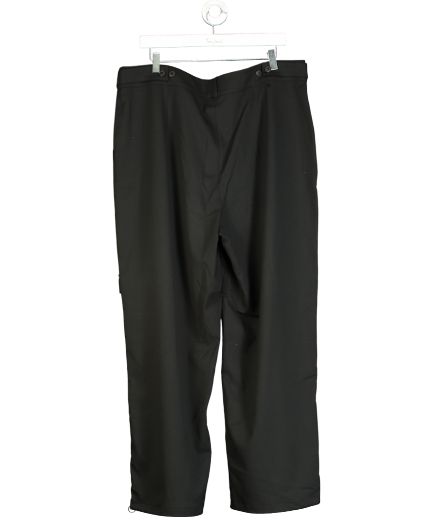 TALA Black Everyday Tailoring Adjustable Multiway Cargo Trousers UK XXL