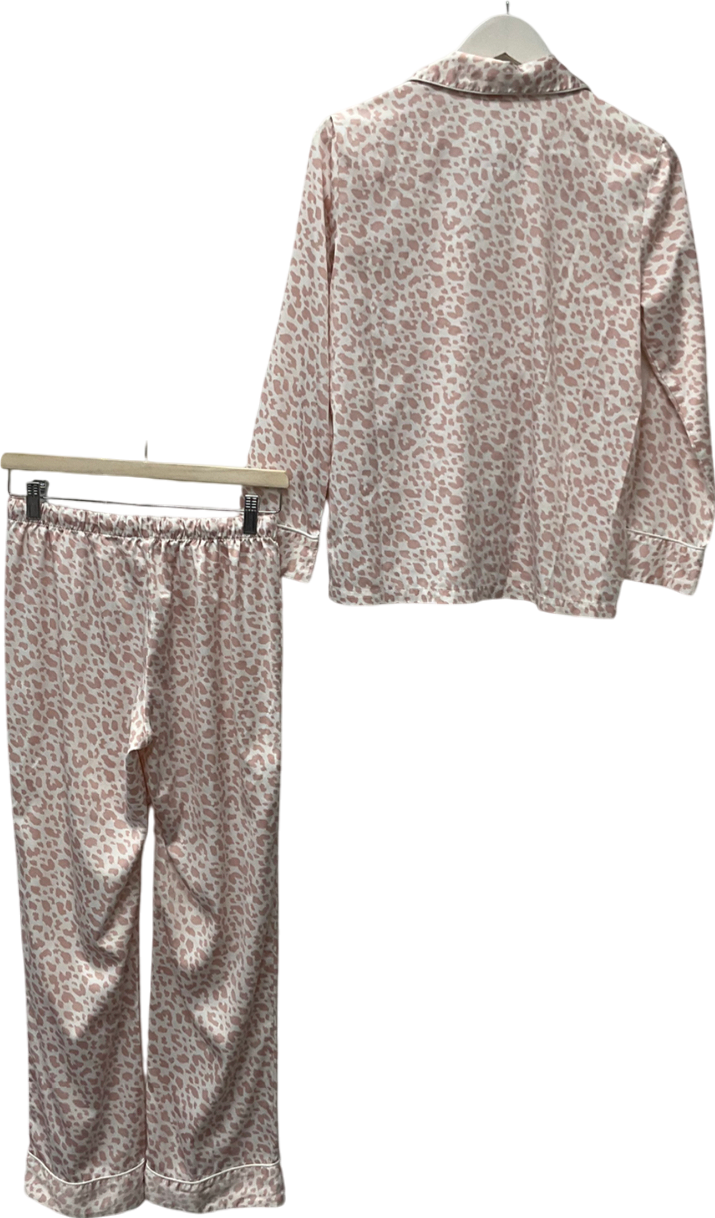 serenedelicacy Pink Satin Pyjama Set UK XS