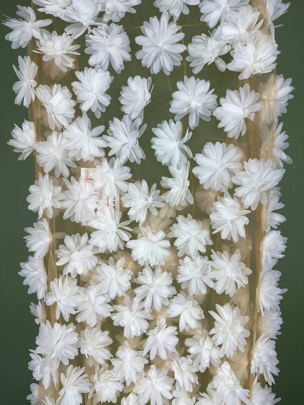 Selezza London Savannah Beige Floral Mesh Dress UK S