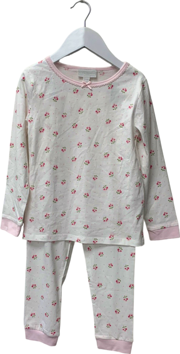 The Little White Company Multi Cherry Print Pyjama 4-5 Yrs