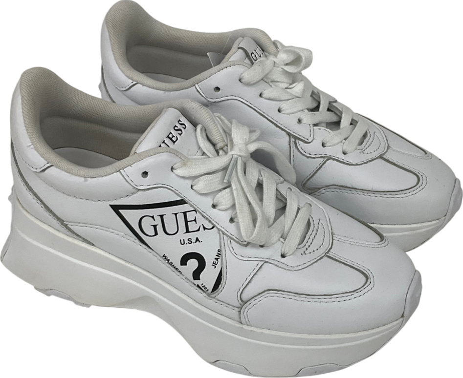 Guess White Chunky Soled Trainer UK 5 EU 38 👠