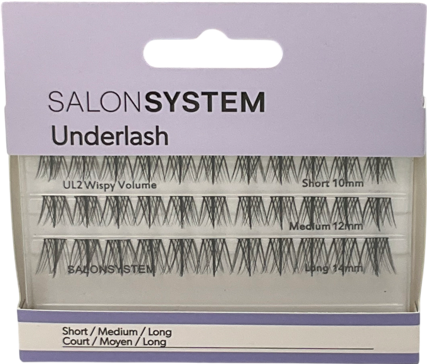 salon system Luxe 3d Medium Lashes Medium One size