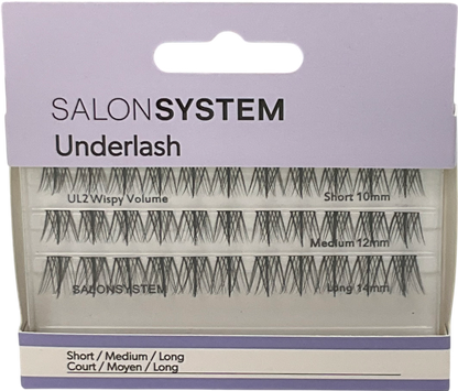 salon system Luxe 3d Medium Lashes Medium One size