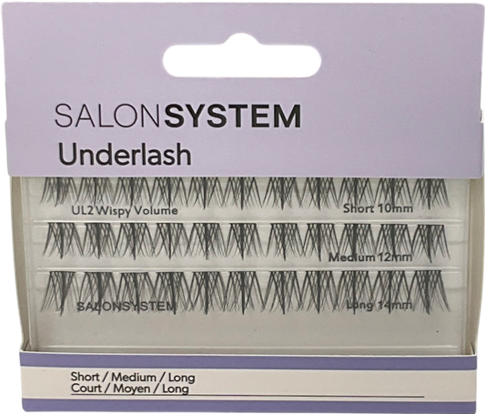 salon system Luxe 3d Medium Lashes Medium One size