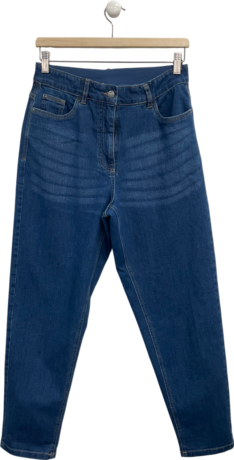 Damart Blue Stretch Straight Leg Jeans UK 10