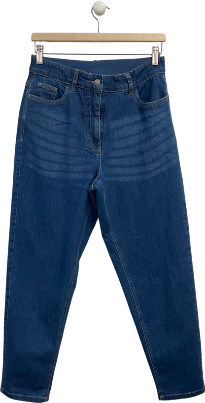 Damart Blue Stretch Straight Leg Jeans UK 10