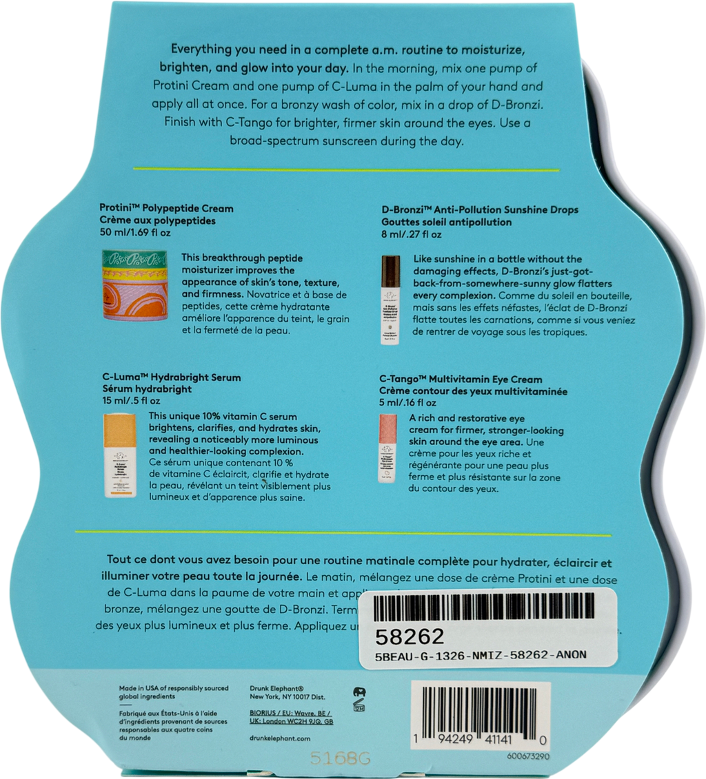 Drunk Elephant Daytime Exhibit Morning - Skincare Set
