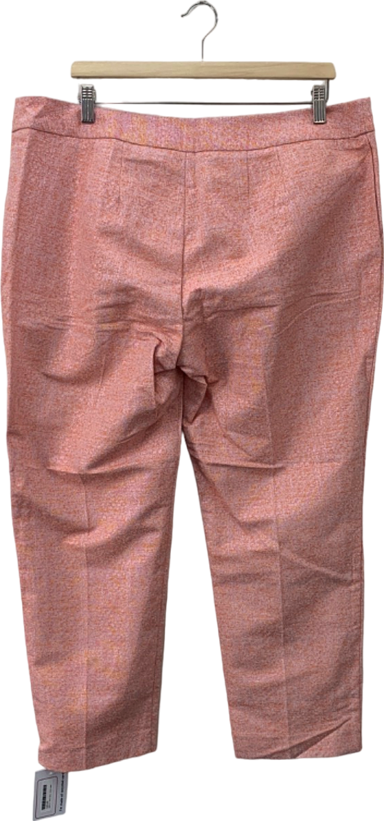 Boden Pink Textured Trousers UK 18L