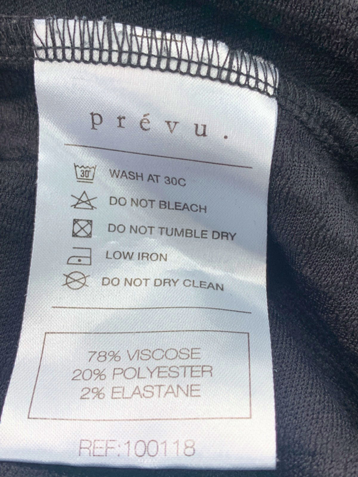 Prevu Navy T-shirt UK M