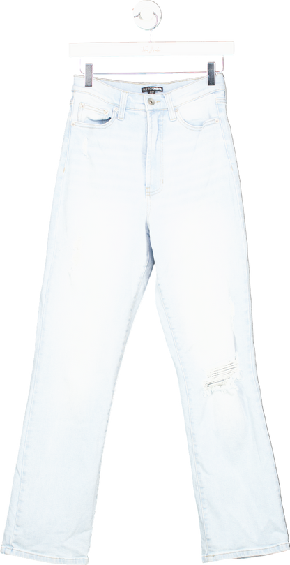 Fashion Nova Vintage Blue Wash High-Waisted Jeans 5/27