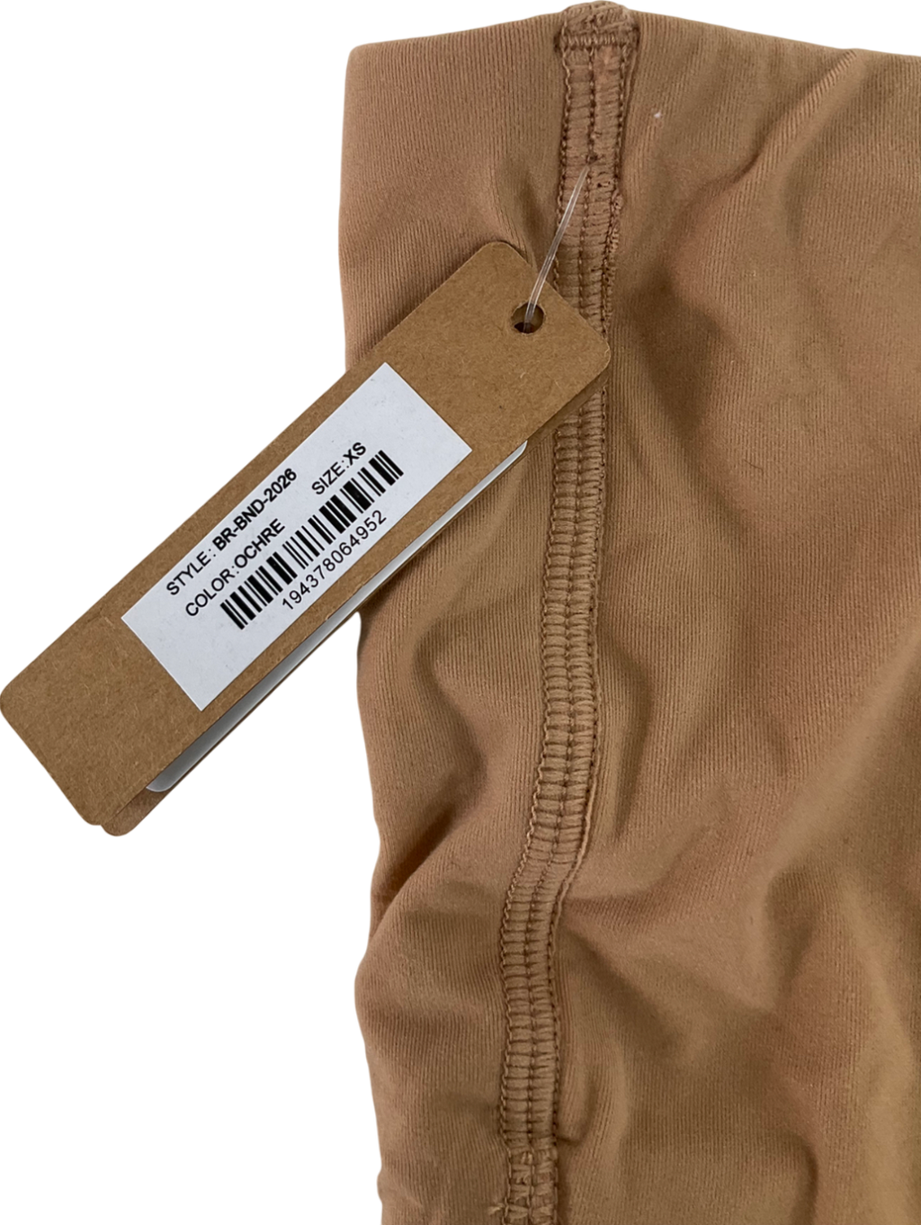 SKIMS Nude Bandeau Top In Ochre UK XS