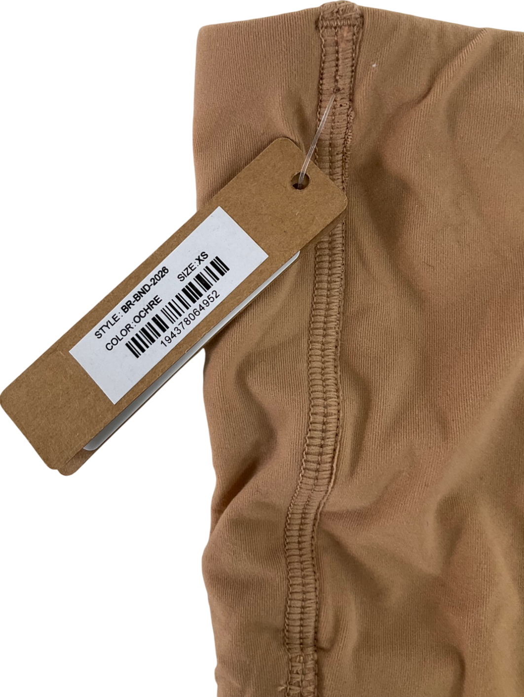 SKIMS Nude Bandeau Top In Ochre UK XS