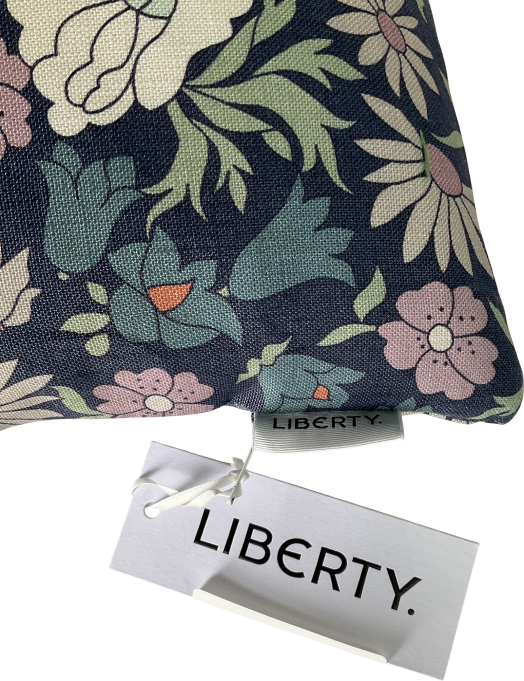 Liberty Blue Poppy Meadowfield Square Cushion One Size