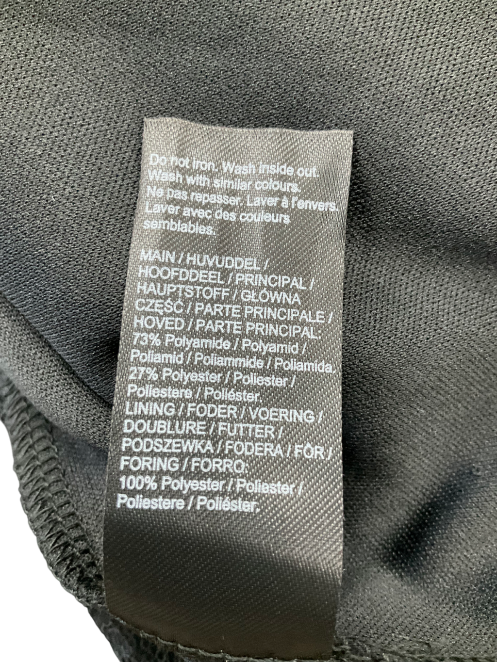 River Island Black Lace Trousers UK 8